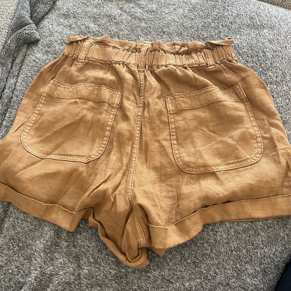 Casual Tan Women's Shorts